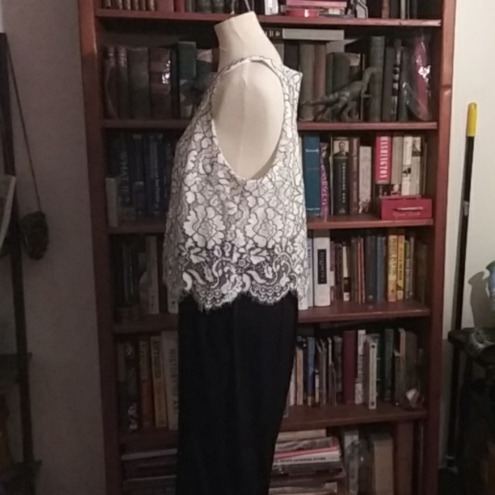 Melrose black and white jumpsuits - Picture 3 of 7